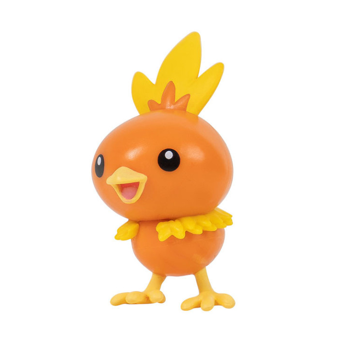 Pokemon - figurka+kula - Clip'n'go - Torchic + Poke Ball