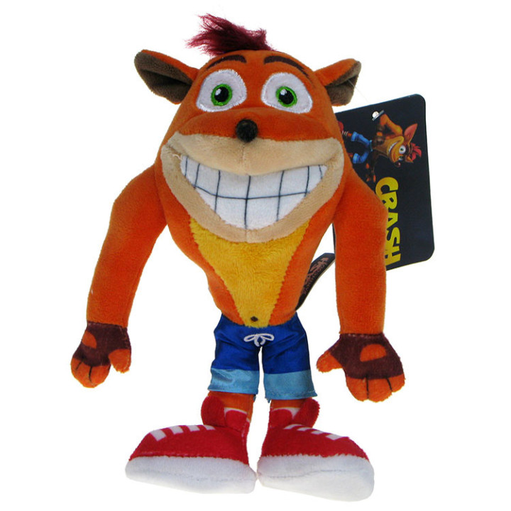 Crash Bandicoot: Maskotka Crash Bandicoot 20cm