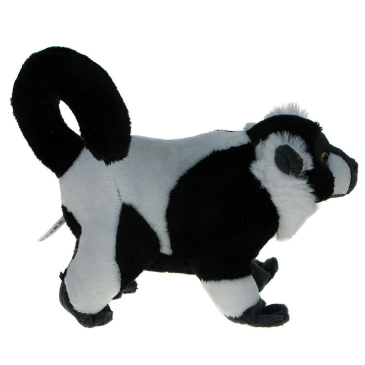 Maskotka Lemur Wari (czarno-biały) 20cm