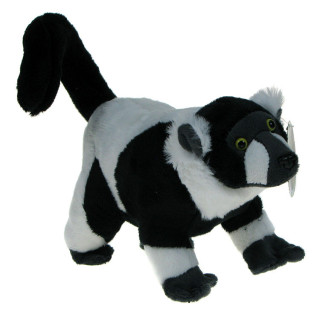 Maskotka Lemur Wari (czarno-biały) 20cm