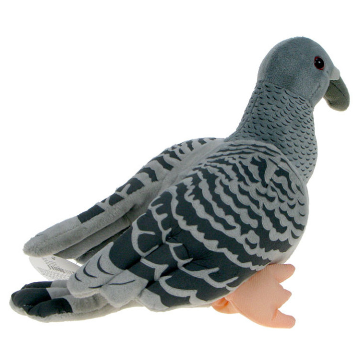 Maskotka Gołąb szary 20cm