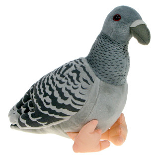 Maskotka Gołąb szary 20cm