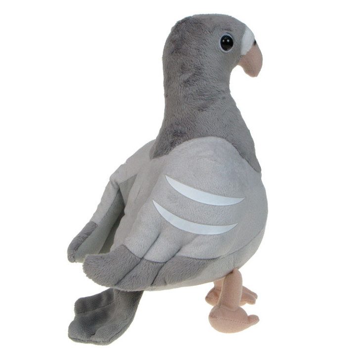 Maskotka Gołąb szary 25cm