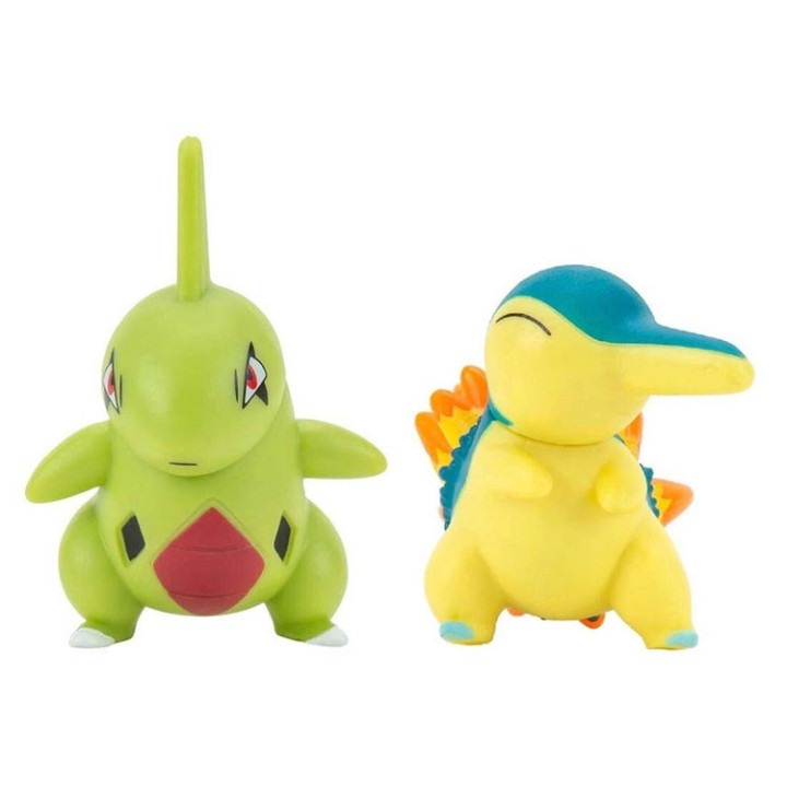 Pokemon - komplet 2 figurek - 38189 Larvital + Cyndaquil