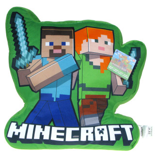 Minecraft - Poduszka pluszowa Alex i Steve