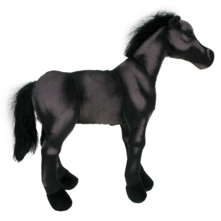 Maskotka Koń ciemnogniady 30cm