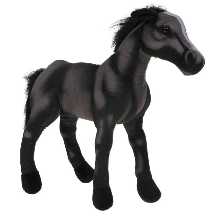 Maskotka Koń ciemnogniady 30cm