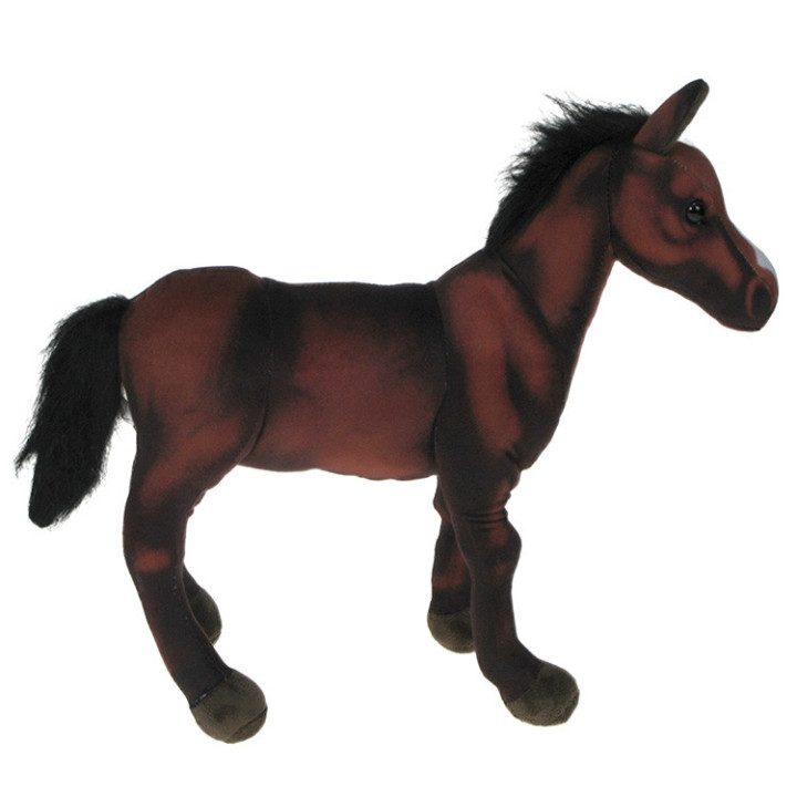 Maskotka Koń gniady 30cm