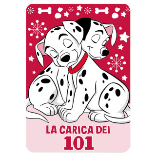 Koc polarowy Disney 101 Dalmatyńczyków 100cm x 140cm