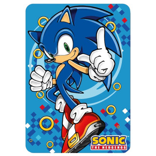 Koc polarowy Sonic the Hedgehog: 100cm x 140cm