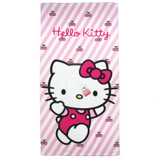 Ręcznik kąpielowy, plażowy: Hello Kitty 70 x 140cm Fast Dry