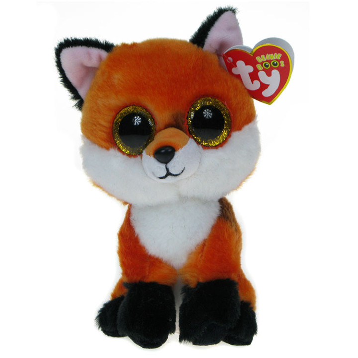 Pupilki (Ty Beanie Boos): maskotka lis, lisek Meadow 17cm