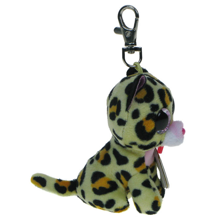 Pupilki (Ty Beanie Boos): brelok, breloczek, zawieszka lampart Livvie 8cm
