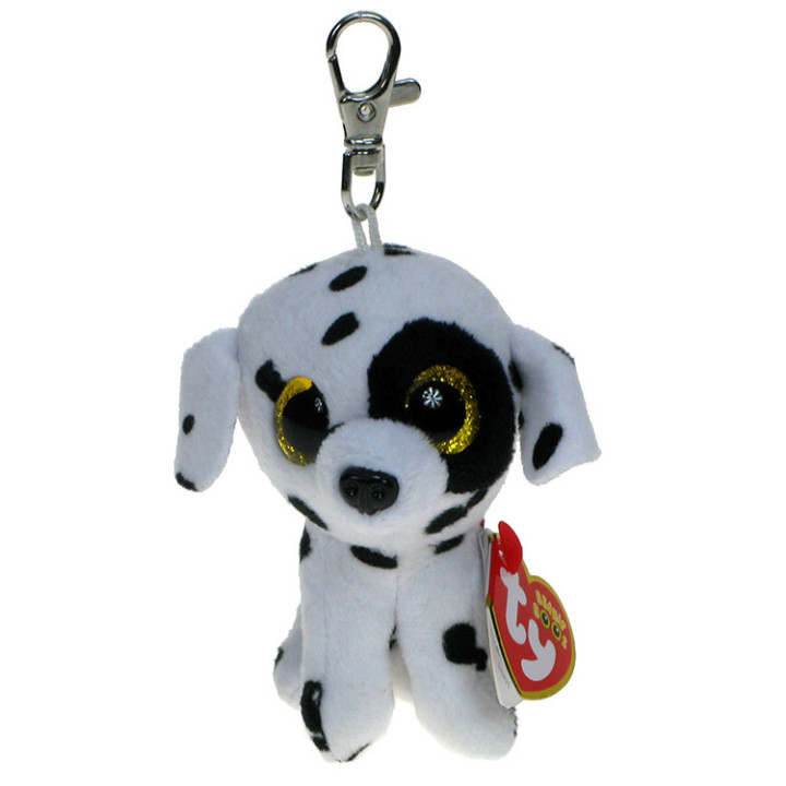 Pupilki (Ty Beanie Boos): brelok, breloczek piesek dalmatyńczyk Luther 8cm