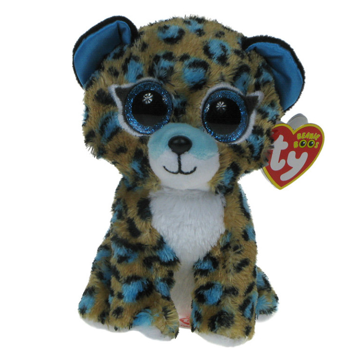 Pupilki (Ty Beanie Boos): maskotka lampart Cobalt 15cm