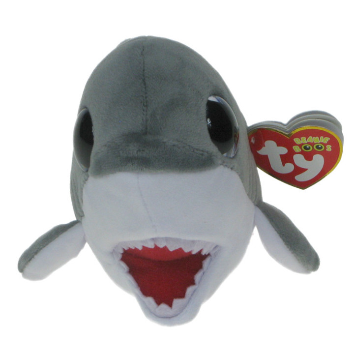 Pupilki (Ty Beanie Boos): maskotka rekin Finnegan 20cm
