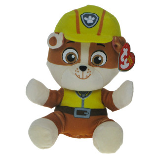 Psi Patrol - maskotka piesek Rubble 20cm Ty Beanie Babies
