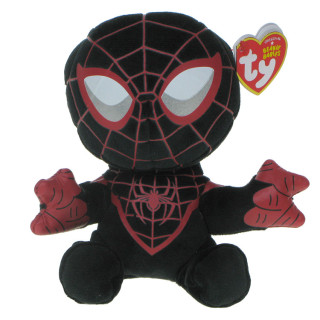 Marvel Avengers: Maskotka Czarny Spider-Man (Miles Morales) 20cm Ty Beanie Babies