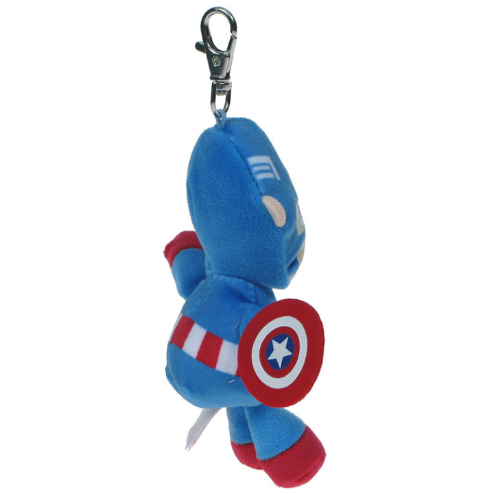Marvel Avengers: breloczek superbohater Kapitan Ameryka Ty Beanie Babies