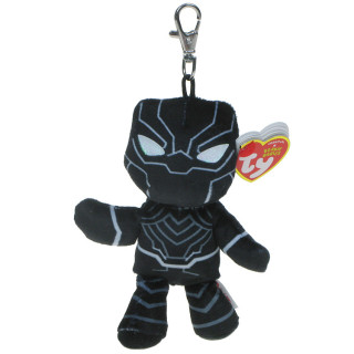 Marvel Avengers: breloczek superbohater Czarna Pantera Ty Beanie Babies