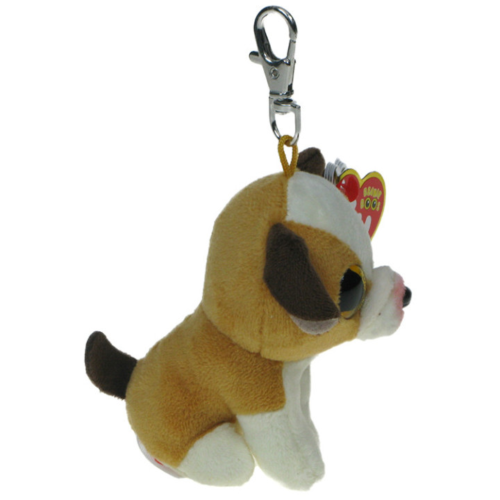 Pupilki (Ty Beanie Boos): brelok piesek Hugo 10cm