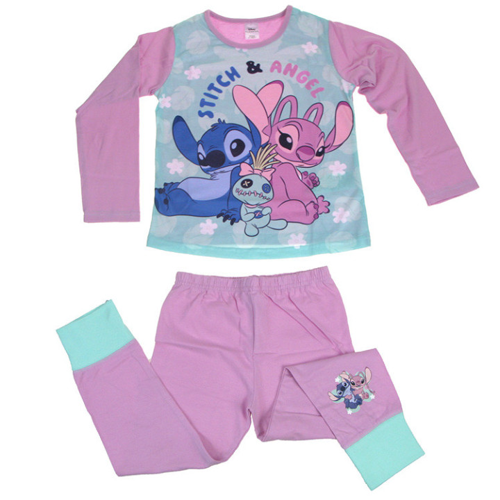 Piżamka Lilo i Stitch: Stitch i Angel oraz Scrump - STI04- 5-6 lat