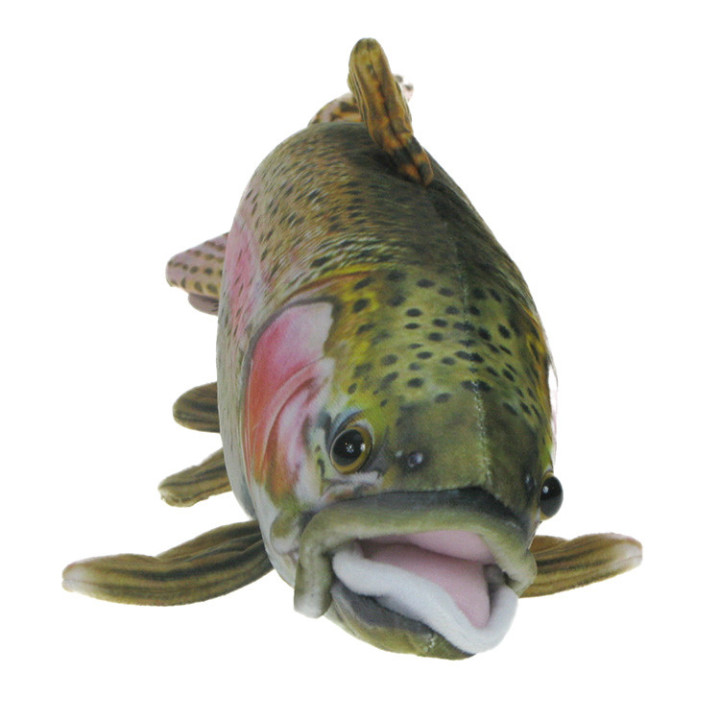 Barwne Zoo: Maskotka pluszowa ryba Pstrąg 35cm