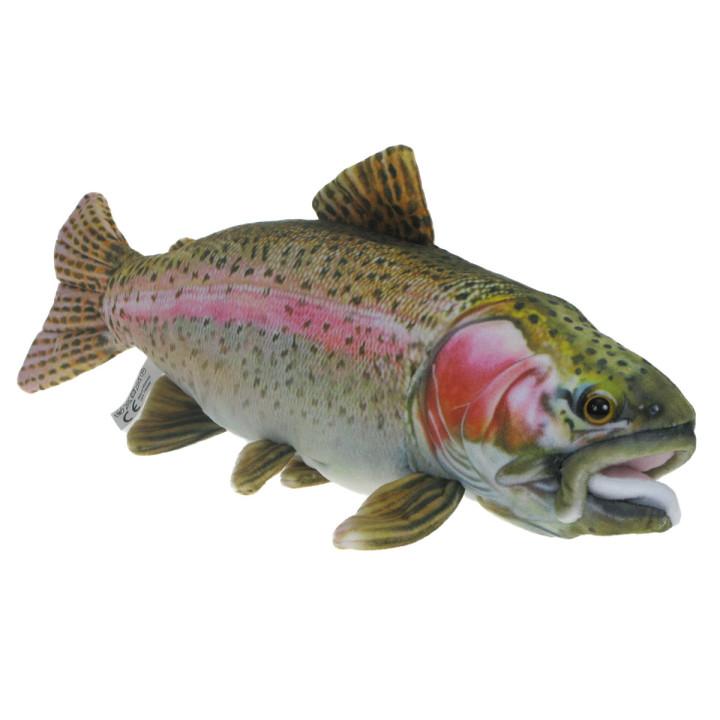 Barwne Zoo: Maskotka pluszowa ryba Pstrąg 35cm