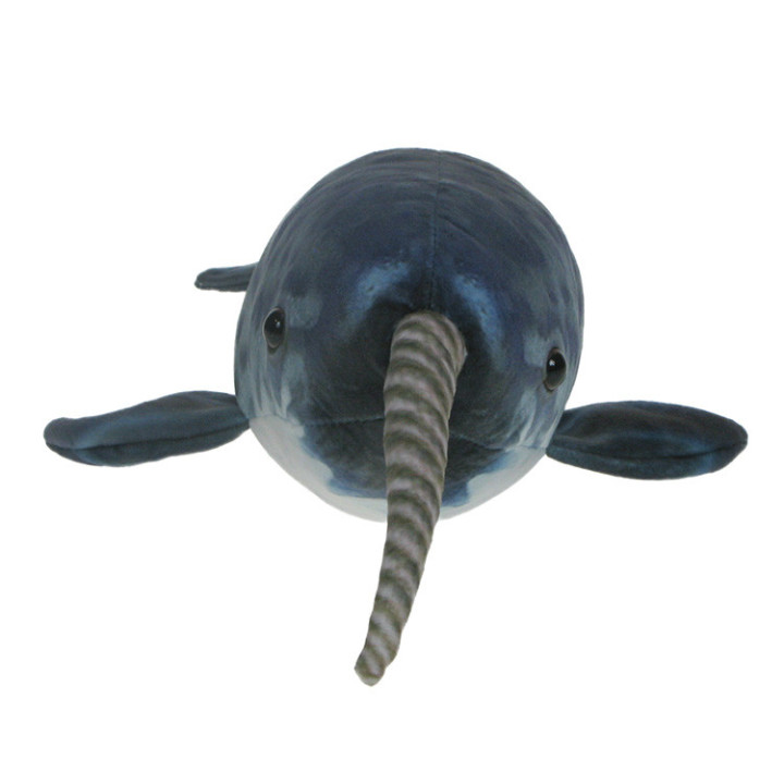 Barwne Zoo: Maskotka pluszowy Narwal 40/53cm
