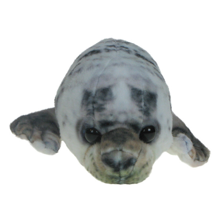 Barwne Zoo: Maskotka Foka szara plamista 30cm