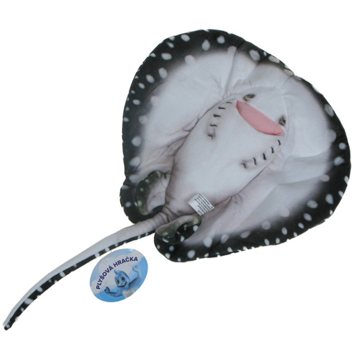 Barwne ZOO: Maskotka pluszowa Płaszczka 38/25cm