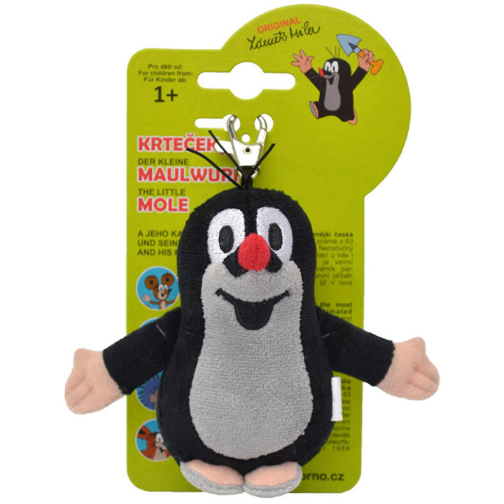 Maskotka KRECIK BRELOCZEK zawieszka do kluczy 10cm oryginał