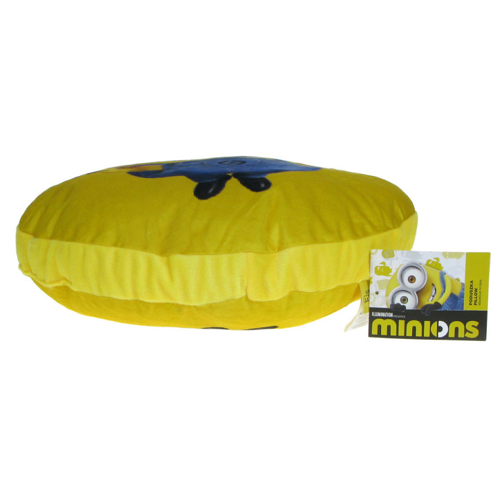 Minionki - miękka welurowa poduszka: Minonek Bob