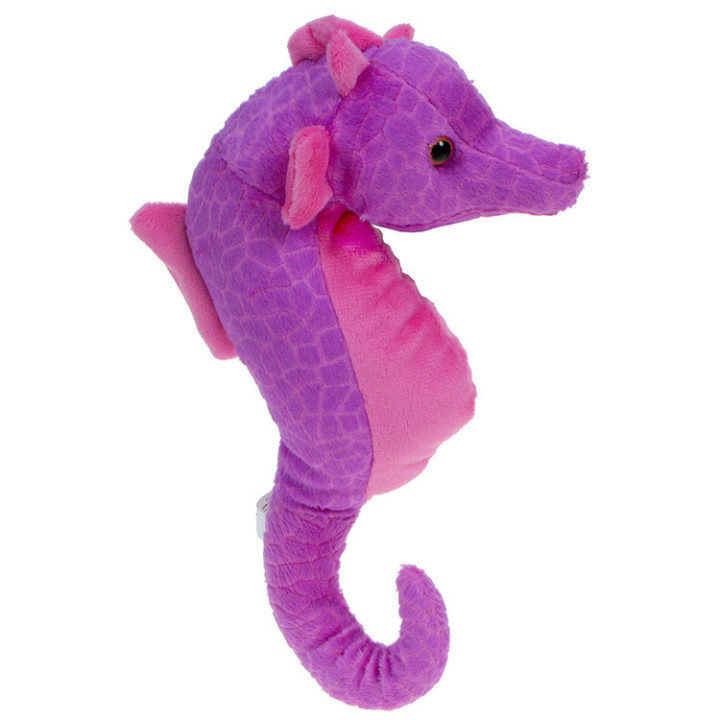 Maskotka Ryba konik morski różowy 23cm