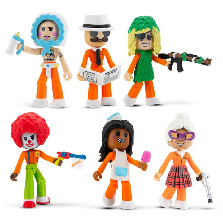 Roblox: Figurki 6pak -Jail Break: Hiding in Plain Sight