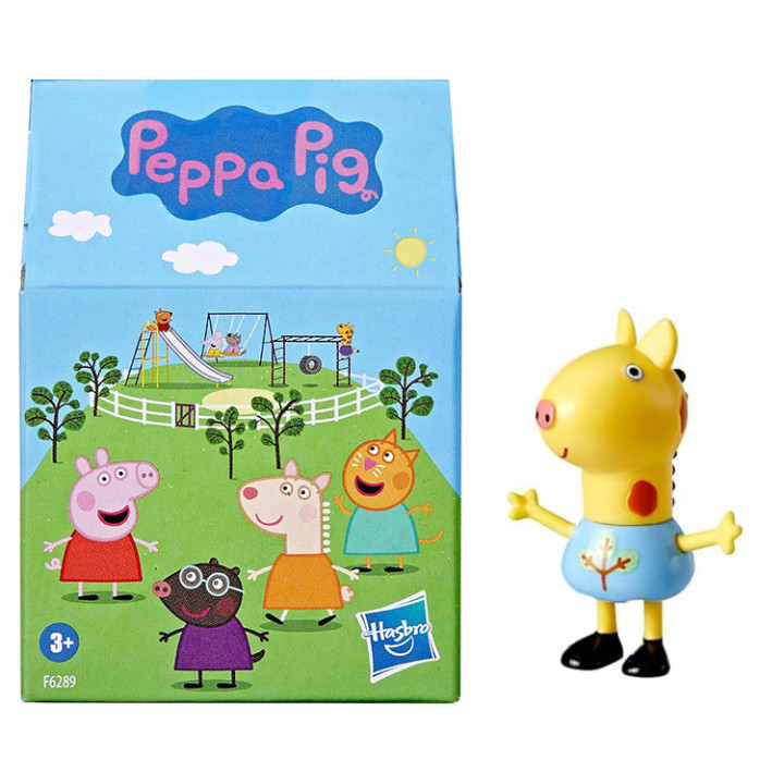 Świnka Peppa - Figurka niespodzianka F6289: żyrafa Geralt (B)