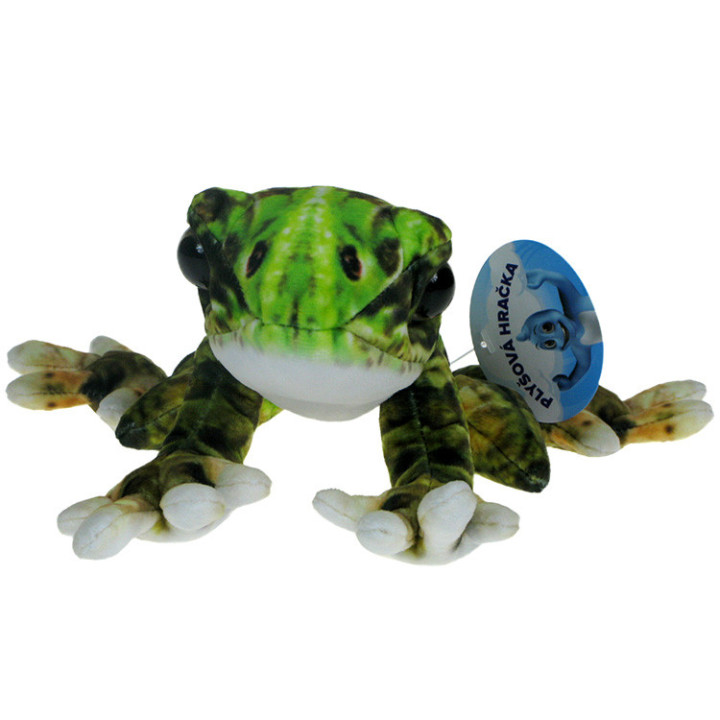 Barwne Zoo: Maskotka Żaba Śmieszka 20cm