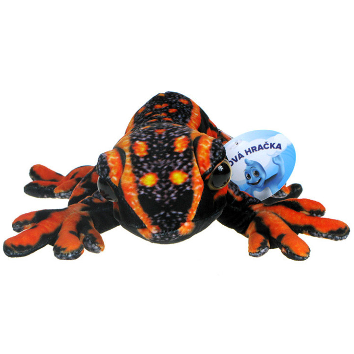 Barwne Zoo: Maskotka Żaba Ameerega (pomarańczowa) 20cm