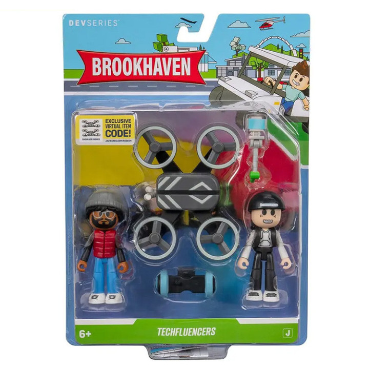 Roblox: Figurki 2pak - Brookhaven: Techfluencers