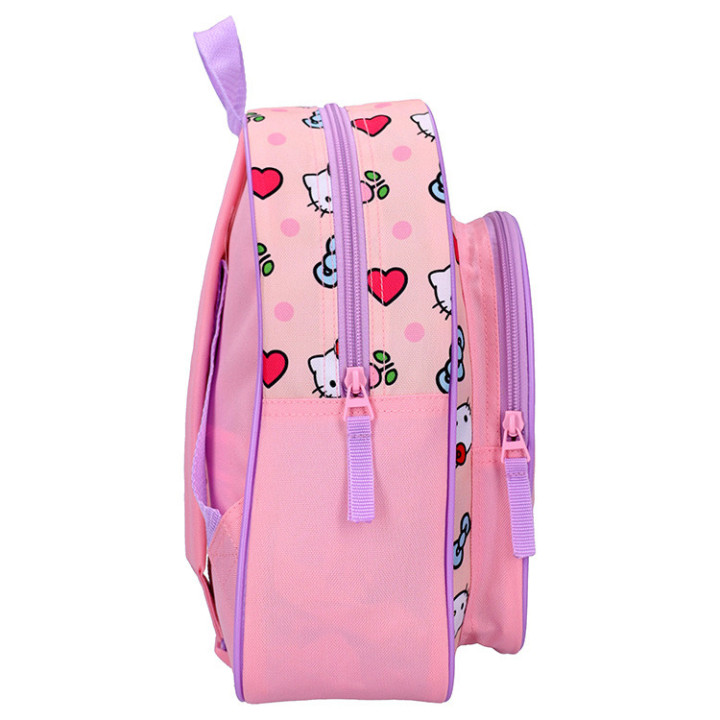 Plecak Hello Kitty z dużą kieszonką "Sweet Charm"