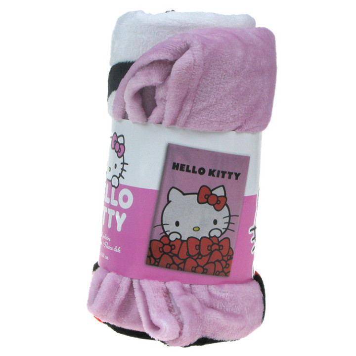 Koc pluszowy Kotka Hello Kitty (079654) 130cm x 160cm
