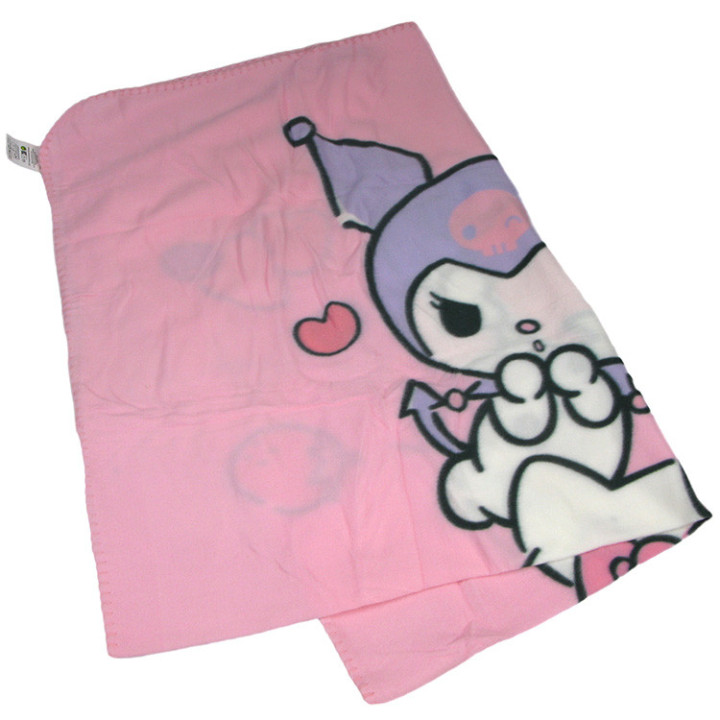 Koc polarowy Hello Kitty i Kuromi 100cm x 140cm