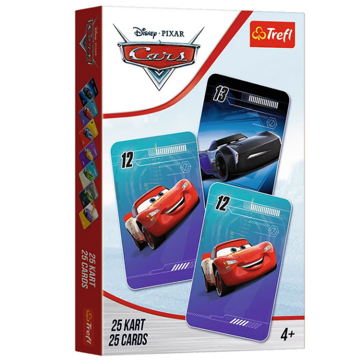 Gra karciana Czarny Piotruś - Auta (Cars)