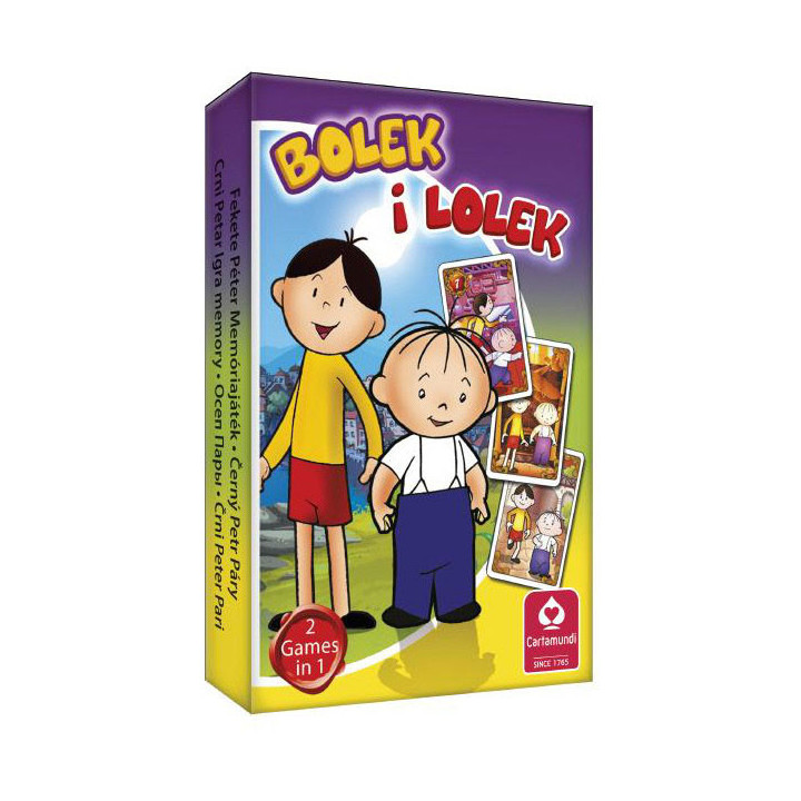 Gra Czarny Piotruś + Memo - Bolek i Lolek