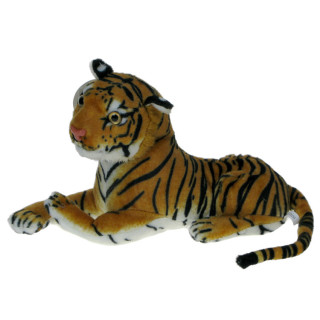Maskotka Tygrys leżący 30cm