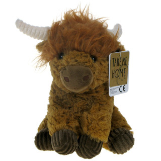 Puchate zwierzaki przytulaki: Maskotka Krowa Szkocka