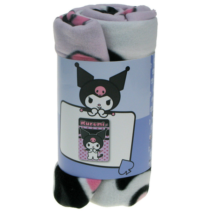 Koc polarowy Hello Kitty: Kuromi 100cm x 140cm