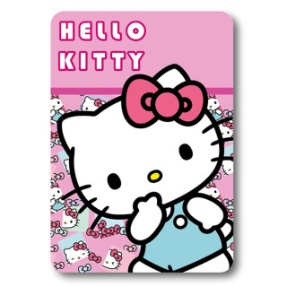 Koc polarowy Kotka Hello Kitty 100cm x 140cm