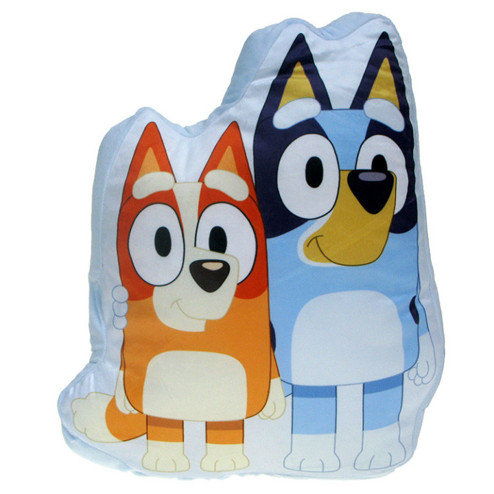 Poduszka pluszowa - Bluey (Blue): pieski siostry: Blue i Bingo (355502)