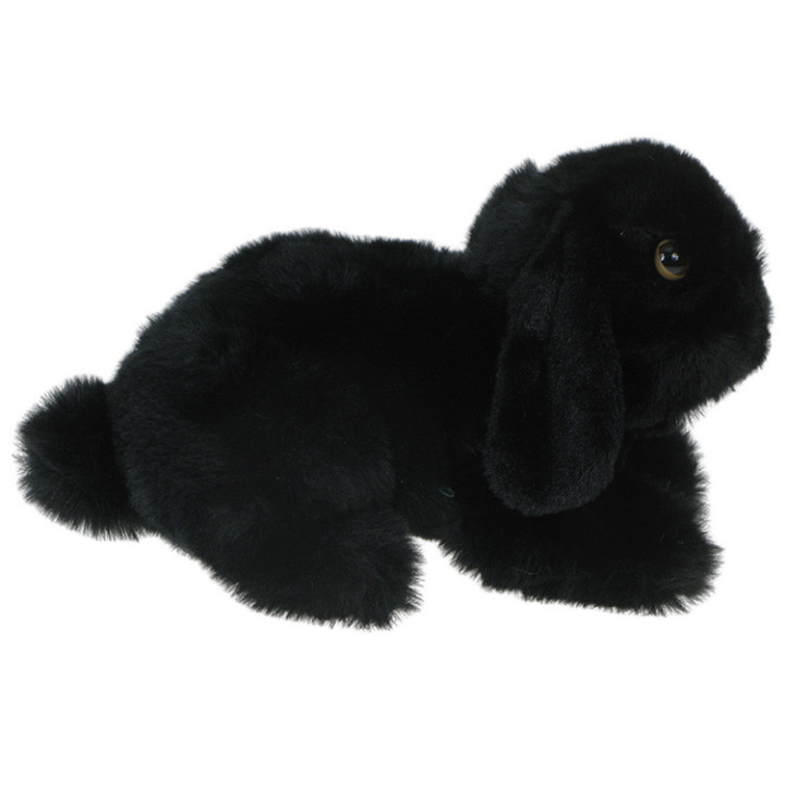 Maskotka Królik miniaturka 22cm czarny eco-friendly